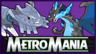 MetroMania Season 5 Quarter Final 3  Mega Steelix vs Mega Charizard X  Pokémon Metronome Battle [upl. by Bouley258]