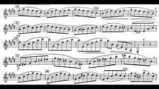 TMEA 2024 2025 Clarinet Etude 3 [upl. by Rurik]