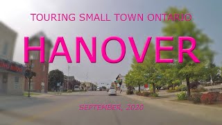 Touring Small Town Ontario Hanover September 2020 [upl. by Anih989]