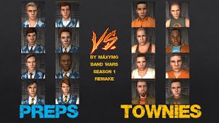 Bully SE Preps vs Townies Band Wars  Season 1 Remake 8k [upl. by Koerlin586]