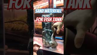 Sand waterfall for fish tank aquarium fish fyp [upl. by Ilanos]