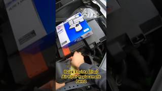 Buick Envista Chevy Trax Air Filter Replacement Super Easy Part 2 [upl. by Nyrb]