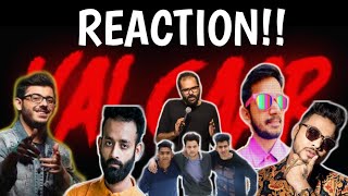 Raftaar Round2hell Saiman Says Be YouNick Kunal Kamra react on Yalgaar CarryMinati on Yalgaar [upl. by Senskell304]