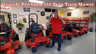 Gravely Pro Turn 152 991129 Kawasaki FX691V Zero Turn Lawn Mower [upl. by Gagnon]