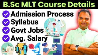 BSc MLTBMLT Course Details in Hindi Full Form Admission Process Salary Govt Jobs Syllabus [upl. by Yee]