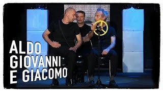 Il viaggio  Aldo Giovanni e Giacomo live  RadioItalia 2013 [upl. by Carlynne]