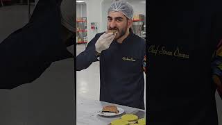 DUBAİ ÇİKOLATALI TEK PASTA chefsinanözaras food dubai cikolata [upl. by Ettenna]