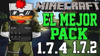 El Mejor Pack de texturas para Minecraft 172174 SIN LAG version 1 [upl. by Graeme719]