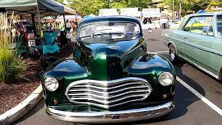 1950 METALLIC HUNTER GREEN CUSTOM 2 DOOR SEDAN WITH GHOST FLAMES [upl. by Artapoelc779]