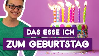 Das esse ich an meinem Geburtstag  Rohkost Geburtstagsessen [upl. by Joly]