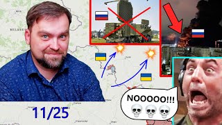 Update from Ukraine  Surprise Strike on Ruzzian Military  Minus S400 and oil Refinery [upl. by Normalie]