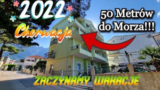 💙CHORWACJA💙 Znaleźliśmy Apartament w Makarska Plaża Morze Mieszkanie Room Tour Wakacje 2022 Croatia [upl. by Hsaniva]