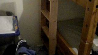 Homemade Bunk Bed Ladder [upl. by Raye298]