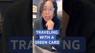 Can You Travel With a Green Card mcbeanlaw immigration greencard [upl. by Nwahsyt380]