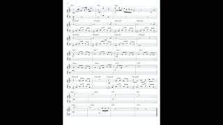 Manifestacion Score Video Lead Sheet Composition by Fernando Otero [upl. by Atsugua]