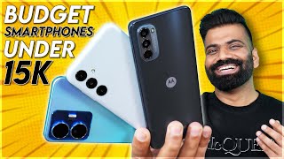 Best Budget Smartphones Under ₹15000🔥🔥🔥 [upl. by Darcie]