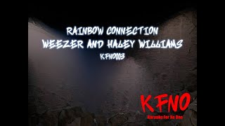 Weezer and Haley Williams  Rainbow Connection karaoke for duet [upl. by Boar]