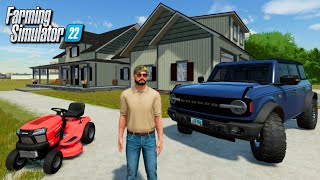 I BOUGHT A BRONCO FOR 28000  FS22 Homeowners Series [upl. by Shirleen81]