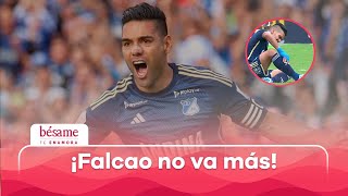 ¡Otra vez lesionado Falcao se pierde 9 fechas por lesión en pantorrilla  Bésame [upl. by Arianie]