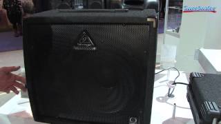 Behringer Ultratone KXD Series Amplifier Overview  Sweetwater at Winter NAMM 2014 [upl. by Lim]