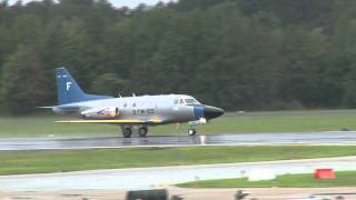 2011 NAS Oceana Airshow  Rockwell T39 Sabreliner Departure [upl. by Llerrahs]