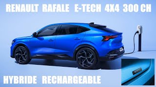 RENAULT dévoile le RAFALE ETECH 300cv 4 roues motrices [upl. by Donovan]