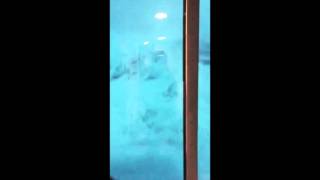 Watch Cruise ship gets hit with 30foot waves [upl. by Fini629]