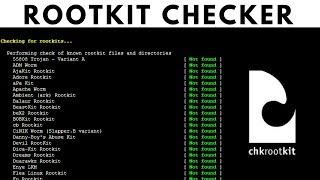 How To Detect Rootkits On Kali Linux  chkrootkit amp rkhunter [upl. by Tatianas]