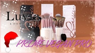 Prime Vegan Pro Pinselsets  Live Love Luvia [upl. by Yelsha742]