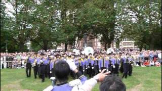 BASEL TATTOO 2012 in FREIBURG  JAPAN part 4 [upl. by Notla]