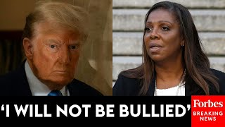 JUST IN NY AG Letitia James Sends Message To Donald Trump After His Testimony In Civil Fraud Trial [upl. by Pietra6]