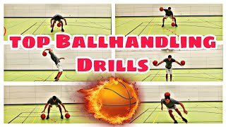 45 Top Ballhandling Drills  Basketball Warmup  Ballgeschicklichkeit für Fortgeschrittene [upl. by Anyel]