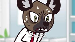 Aggretsuko  Deadpan Delivery Fennekos Laugh  Japanese Audio [upl. by Groot747]