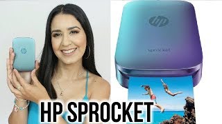 HP SPROCKET REVIEW PORTABLE PHONE PRINTER DAMAV425 [upl. by Ness]