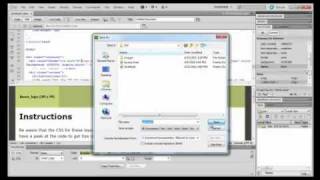 Dreamweaver Tutorial  How to Create a Website in Adobe Dreamweaver CS5 [upl. by Plate]