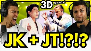 Jung Kook amp Justin Timberlake 3D Remix  REACTION [upl. by Anavi]