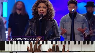 Goodness of God by Cece Winans tutorial in C transpose [upl. by Tammie]