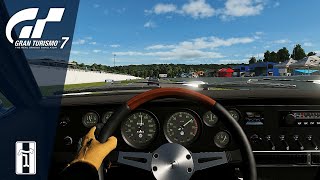 Gran Turismo 7  De Tomaso Mangusta ´69  Cockpit View  Road Atlanta  No HUD [upl. by Can]