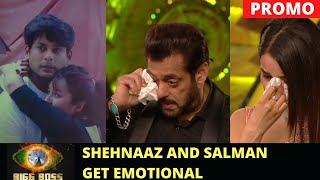 Shehnaaz Gill pays TRIBUTE to Sidharth Shukla with Tu Yaheen Hai song on Bigg Boss 15 Salman Khan [upl. by Koser]