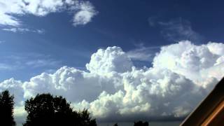 Multiple Cumulonimbus Cells Time Lapse [upl. by Acired]