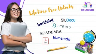 Free Bartleby Numerade Scribd Studocu Academia amp PDF Files  Lifetime Free [upl. by Reseta]