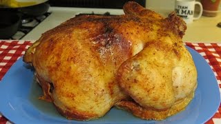 Juicy Roasted ChickenInjected with Brine and Cooked in the Toaster Oven [upl. by Nnek443]