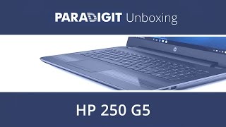 Unboxing  HP 250 G5 [upl. by Ayanahs]