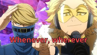 MHA best jeanist amp hawks requested AMV whenever wherever [upl. by Arag492]