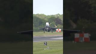 Lockheed Martin F35 Lightning II Royal Air Force ZM141 landing at RAF Fairford shorts riat f35 [upl. by Amatruda]