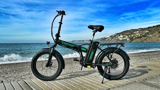 HITWAY BK11 Folding eBike Review amp Test  Cheap 250W 20quot Wheels [upl. by Asusej]