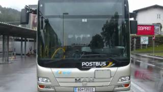 Überlandverkehr in Österreich  Der Postbus [upl. by Lletniuq]