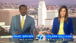 KABC ABC 7 Eyewitness News quotFirst at 4pmquot open August 21 2017 [upl. by Sculley]