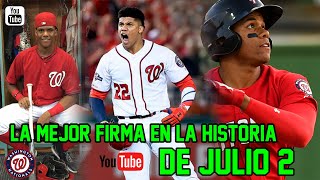 Juan Soto La Mejor Firma En La Historia De Julio 2 [upl. by Ledeen]