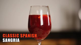 How to make Sangria  Drinks for Party  Classic Spanish Sangria [upl. by Calabresi]